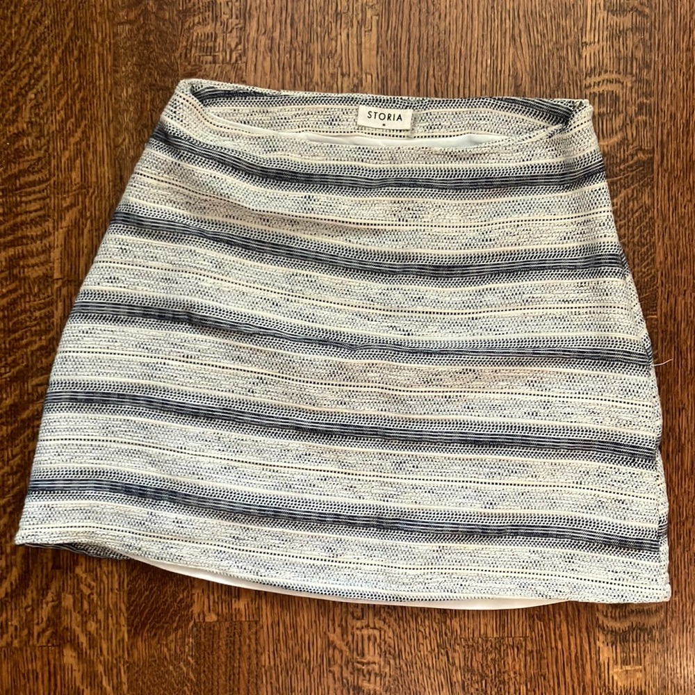 Striped skirt